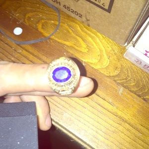 1971 class ring 10k gold